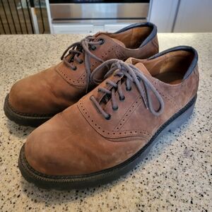 Rockport Mens SZ 10 Leather Waterproof Oxford Shoes